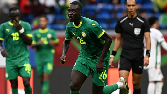 Pape Gueye lors de la CAN 26 au Maroc 