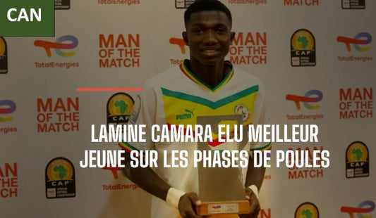 LAMINE CAMARA BRILLE SANS LA PHASE DES POULES