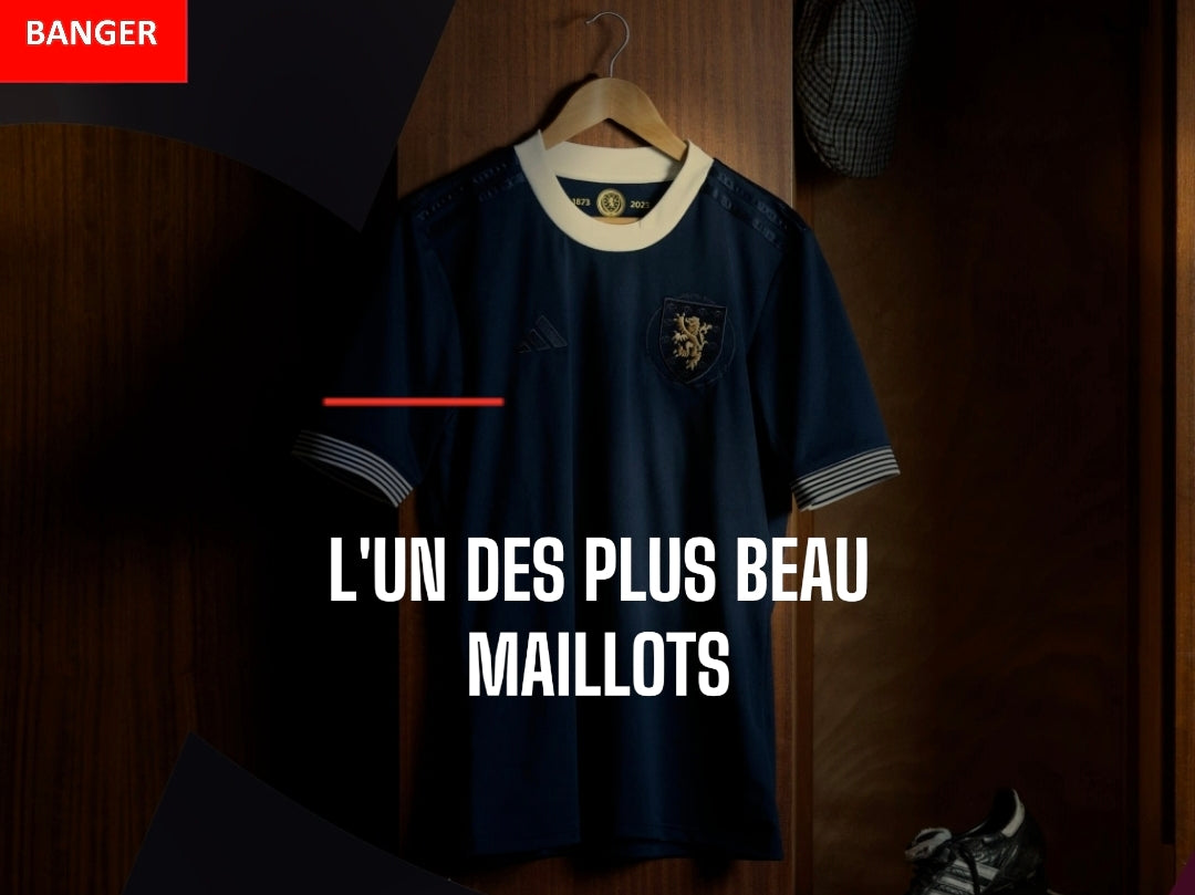 MAILLOT ECOSSE 150 ANS ANNIVERSAIRE