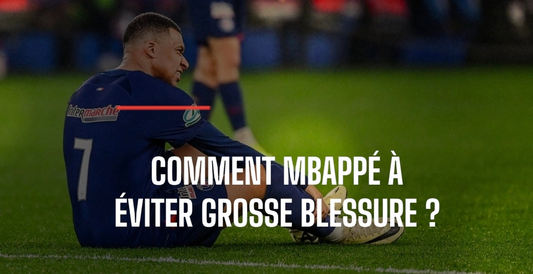 MBAPPÉ EVITE UNE GRAVE BLESSURE!