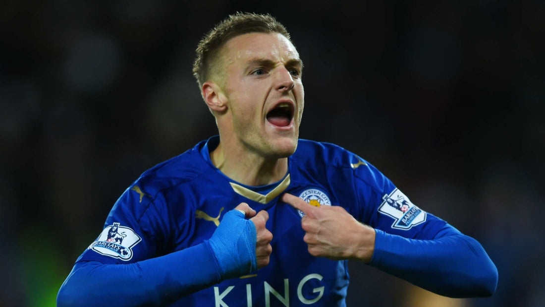 Jamie Vardy Leicester image Getty