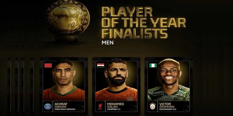BALLON D'OR AFRICAIN| LES TROIS NOMINÉS