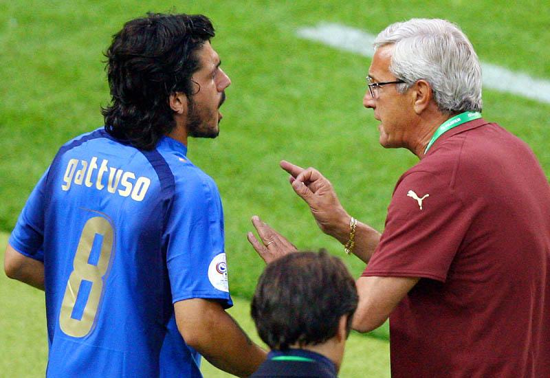 POURQUOI GATTUSO AVAIT ÉTRANGLÉ MARCELO LIPPI EN 2006 ?