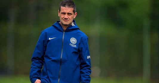 Christian Chivu lors d'une séance d'entraînement avec l'Inter Milan 