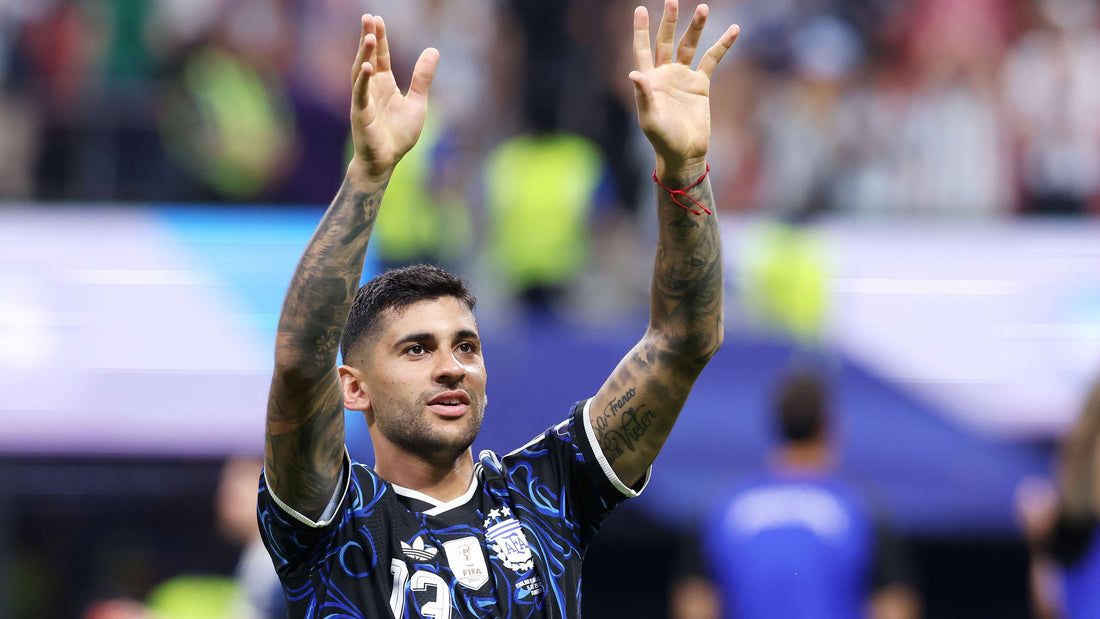 Image GETTY Christian Romero avec l'Argentine Coupe du monde 2026