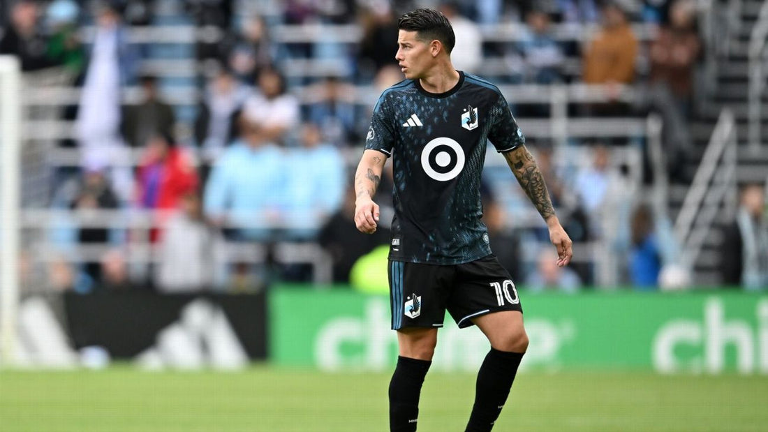 James Rodriguez with Minnesota United 