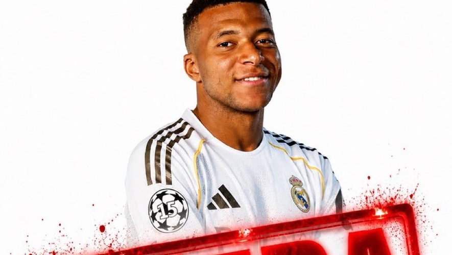 Image d'une pétition anti Mbappé avec le Real Madrid 