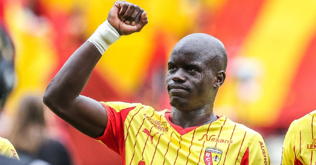 Malang Sarr sous le maillot de Lens 