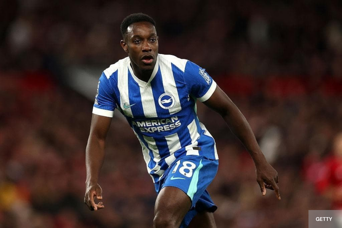 Danny Welbeck avec Brighton Albion 