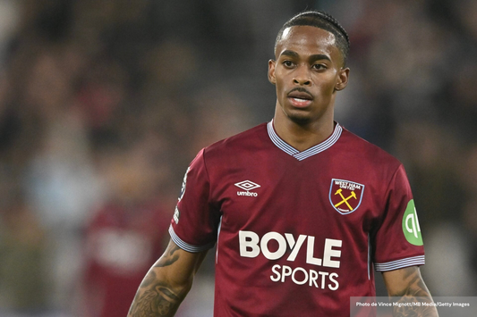 Crysencio Summerville avec West Ham 