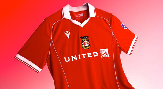 Maillots domicile rougeWrexham 2026 