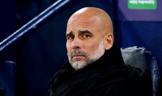 Image Pep Guatdiola avec Manchester City Image MaxPPP 