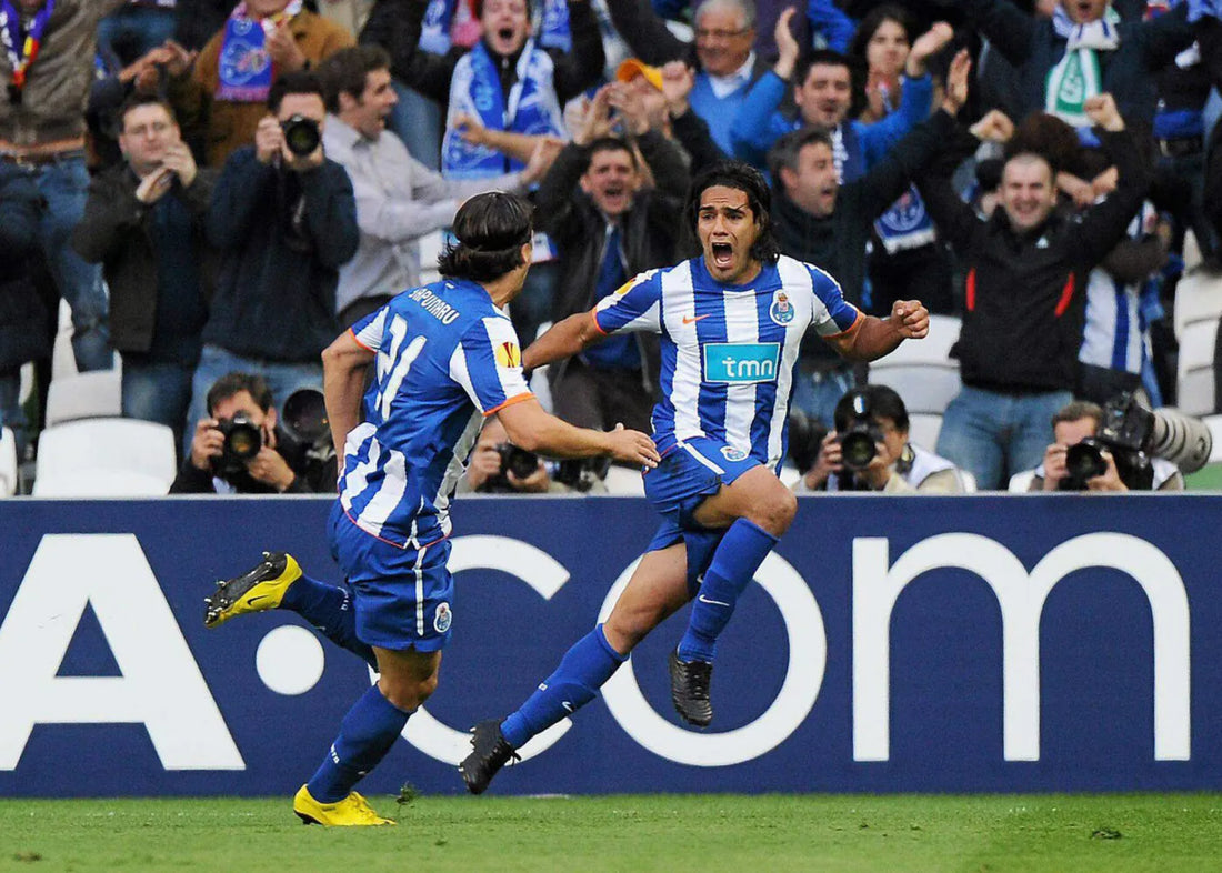 radamel Falcao avec le FC Porto en Europa League 2011
