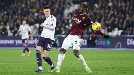 Benjamin Sesko qui score face à West Ham 