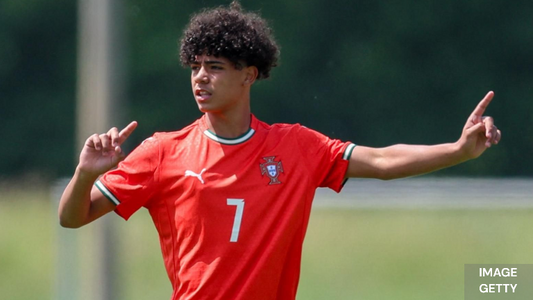 CRISTIANO RONALDO JR AVEC LES U16 POUR LA COUPE DE LA FÉDÉRATION.
