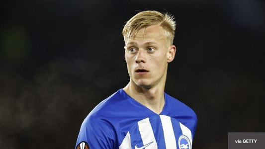 Van Hecke with Brighton Albion in Europa League 