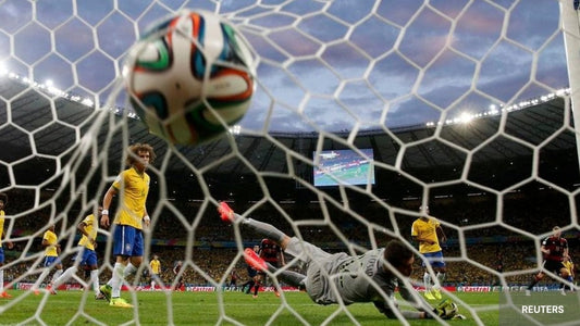 Coupe du monde 2014 ou la l'Allemagne s'impose 7-1 face au Brésil pays organisateur 