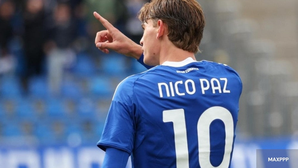 Nico Paz avec le Como FC