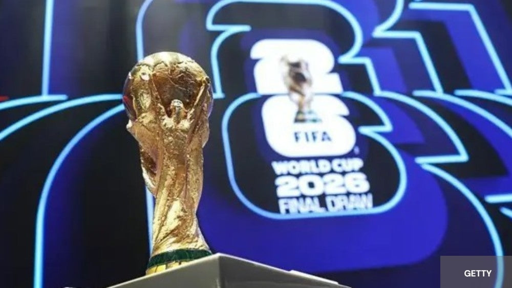 Trophée coupe du monde 2026 exposé