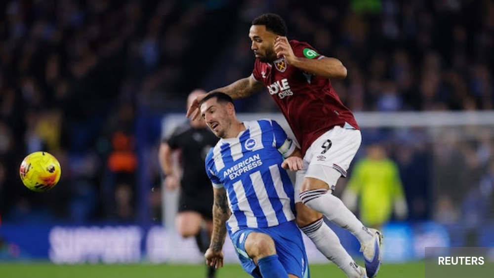 PREMIER LEAGUE 15e JOURNÉE WEST HAM FAIT DU SUR PLACE.