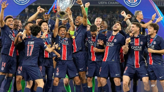 PSG with second champions League back to back