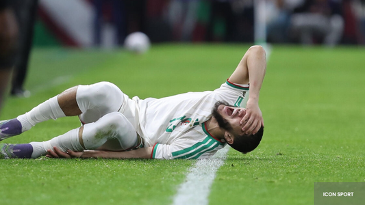 Jahouen hadjam blessé face au Burkina Faso image icon sport