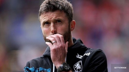 Michael CARRICK en tant que coach de Middlesbrough 