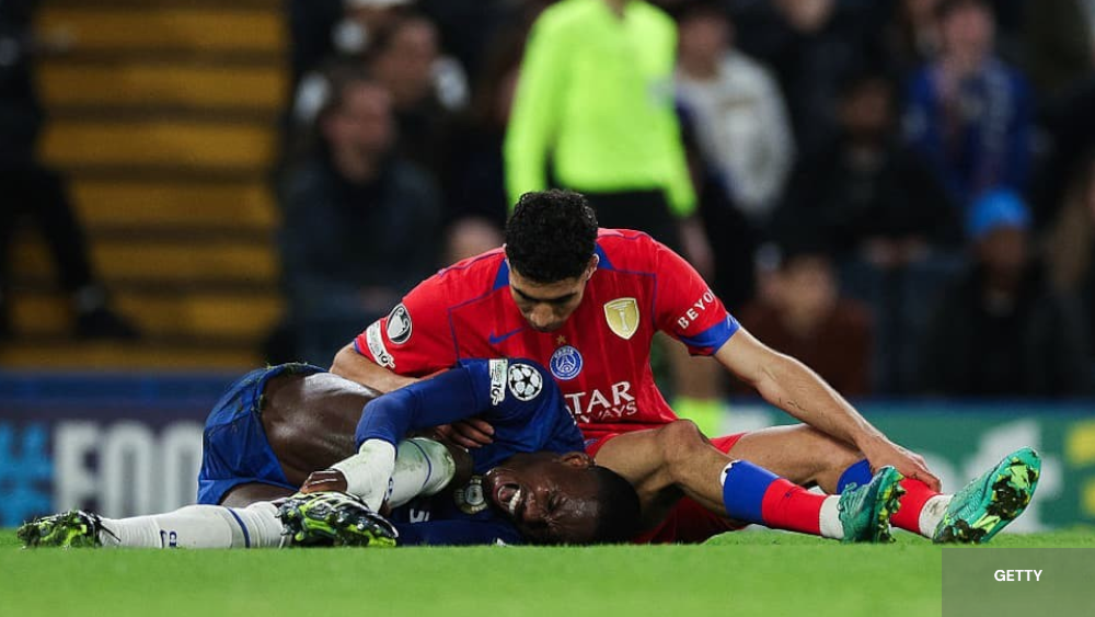 Trevor Chalobah injuries against Paris Saint Germain 