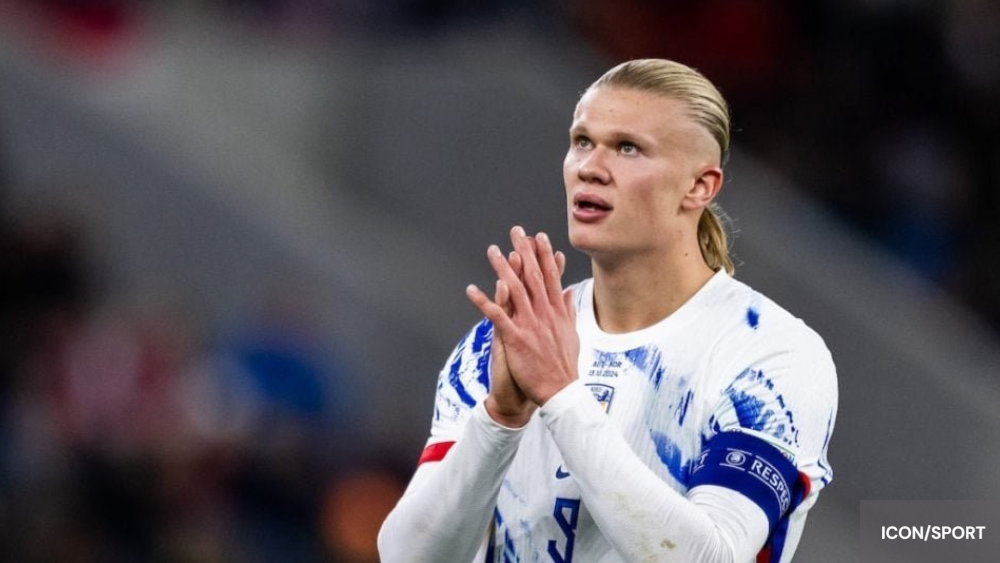 Erling Haaland with norway