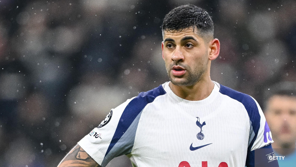 Christian Romero with Tottenham 