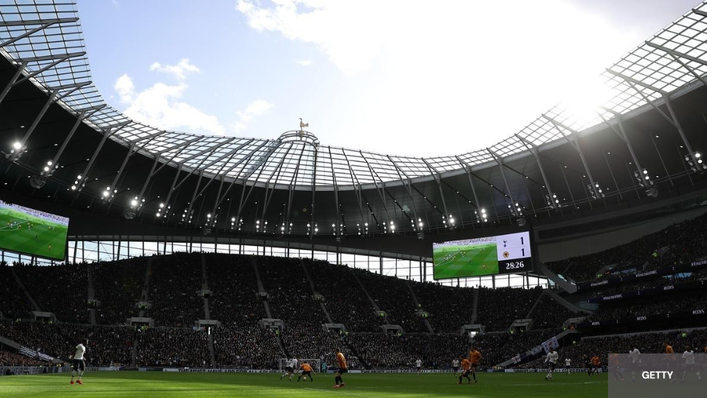 Tottenham Hotspurs Stadium 