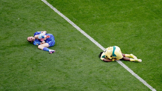 Adu et Jordan Pickford qui se sont heurté sur une action très litigieuse, coupe du monde 2026