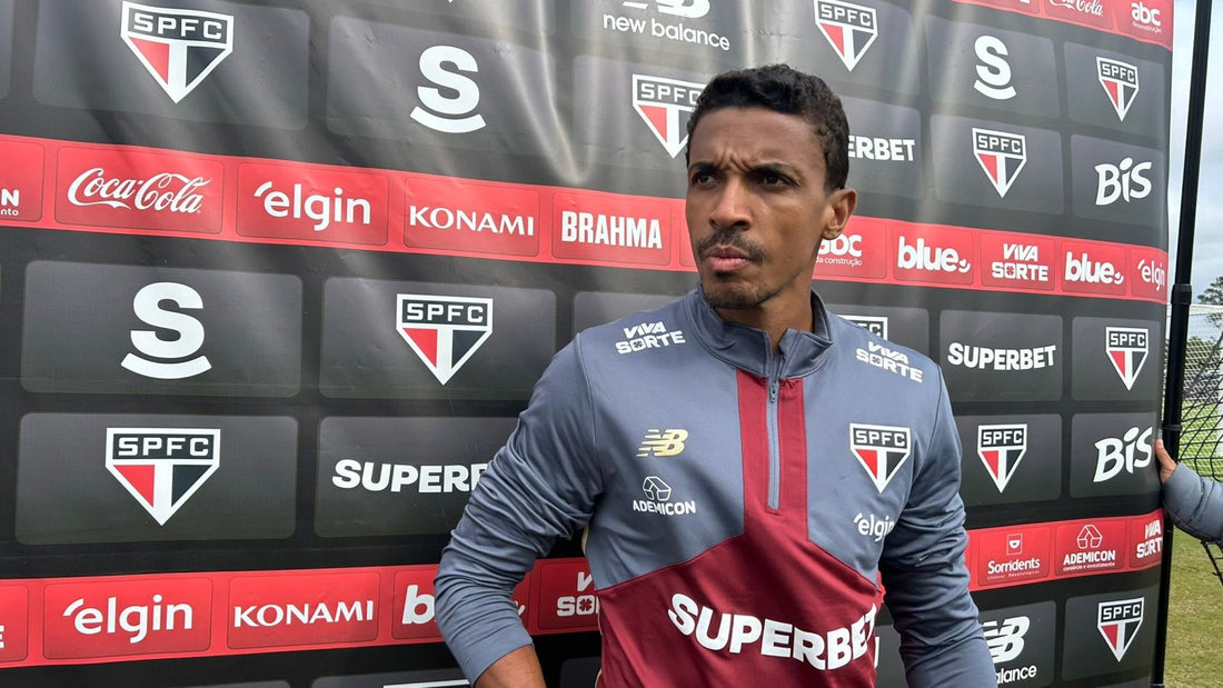 Luis Gustavo a l'entraînement avec Sao Paulo