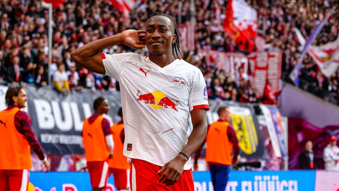 Yan Diomande avec le RB Lepzig Image MaxPPP