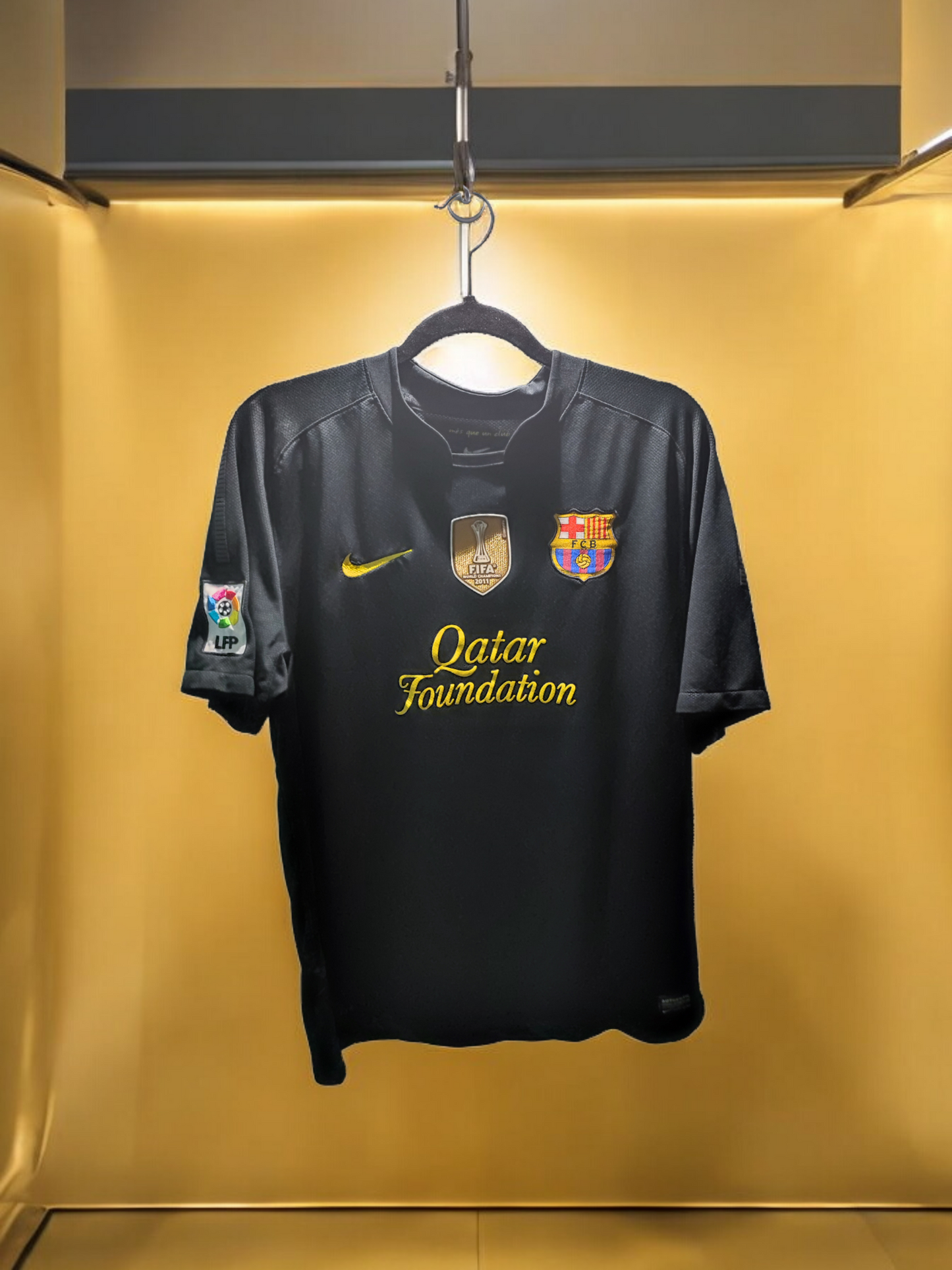MAILLOT FC BARCELONE 2011/2012 AWAY FLOQUÉ LEO MESSI #10