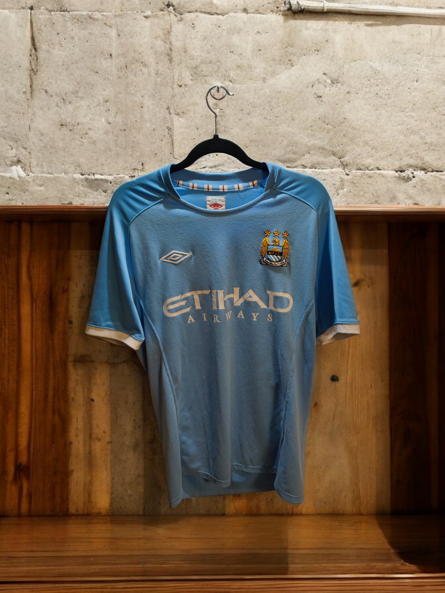 Maillot domicile Manchester City 2010/2011 floqué David Silva 21#