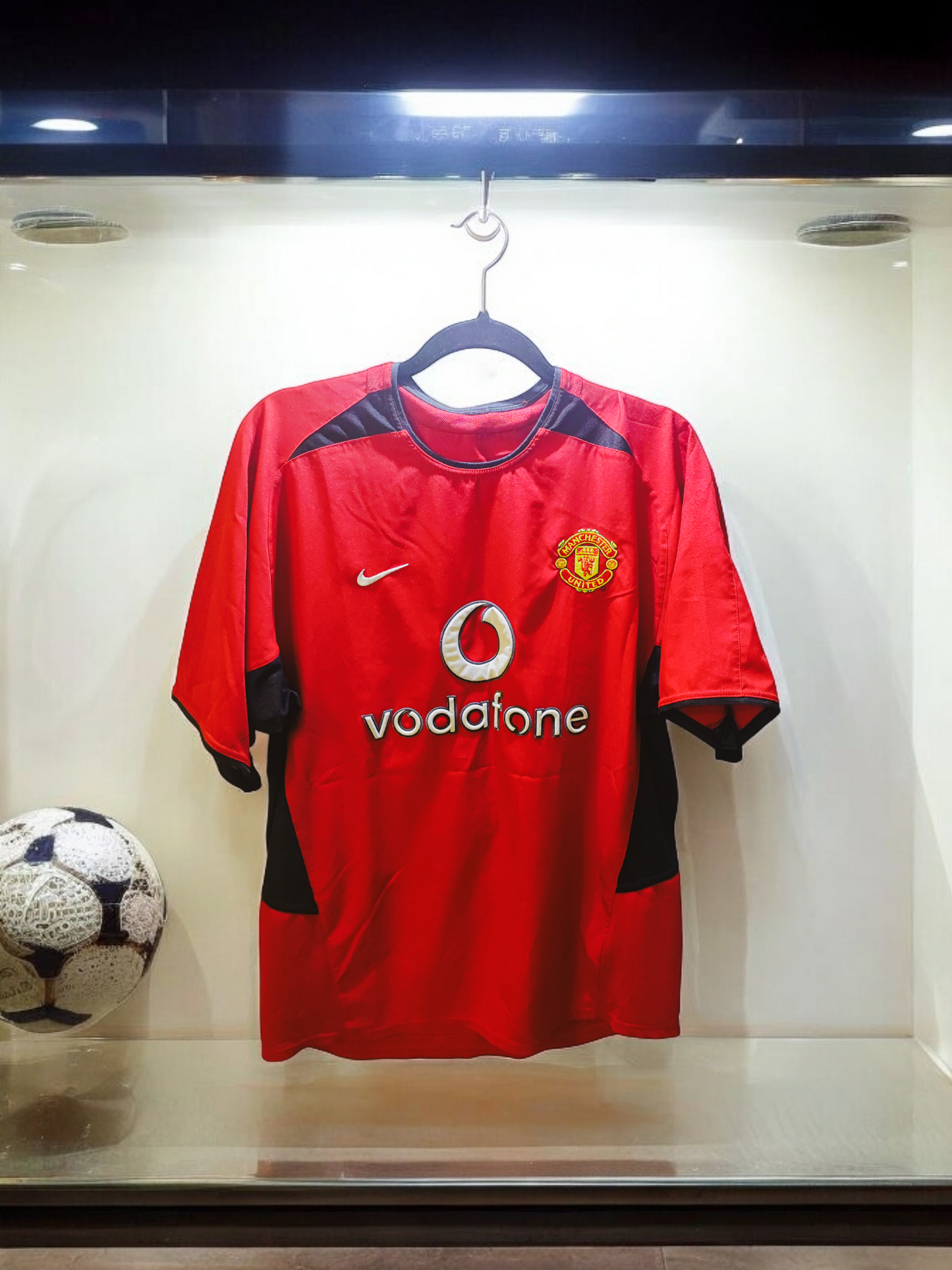 MAILLOT DOMICILE MANCHESTER UNITED 🔴⚪⚫ FLOQUÉ GIGGS #11 ANNEE 2002/2004