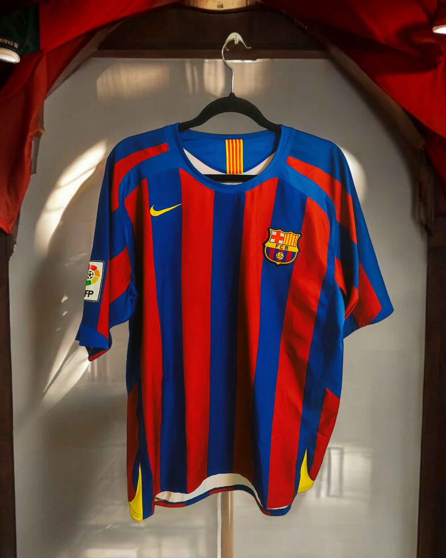 Maillot FC Barcelone 2005/2006 floqué Ronaldinho 10#