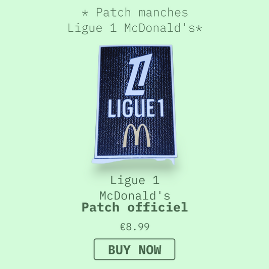 Patch Ligue 1 McDonald's Officiel