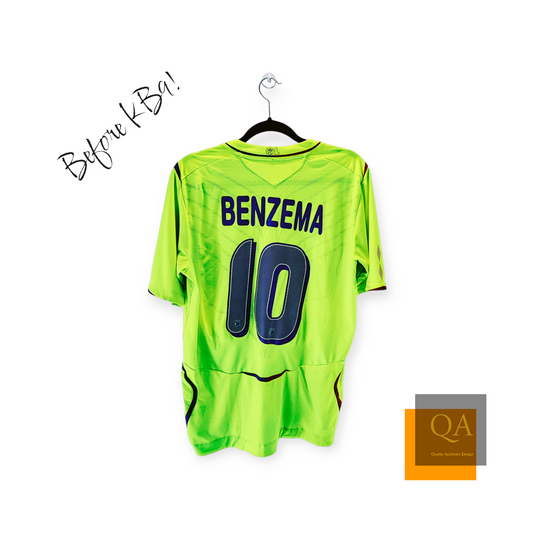 Maillot Olympique Lyonnais 2008/2009 floqué Benzema #10