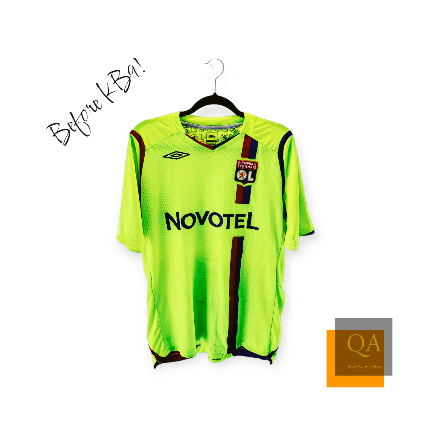 Maillot Olympique Lyonnais 2008/2009 floqué Benzema #10
