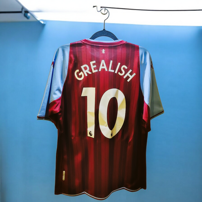 Maillot Aston Villa 2020/2021 floqué Jack Grealish