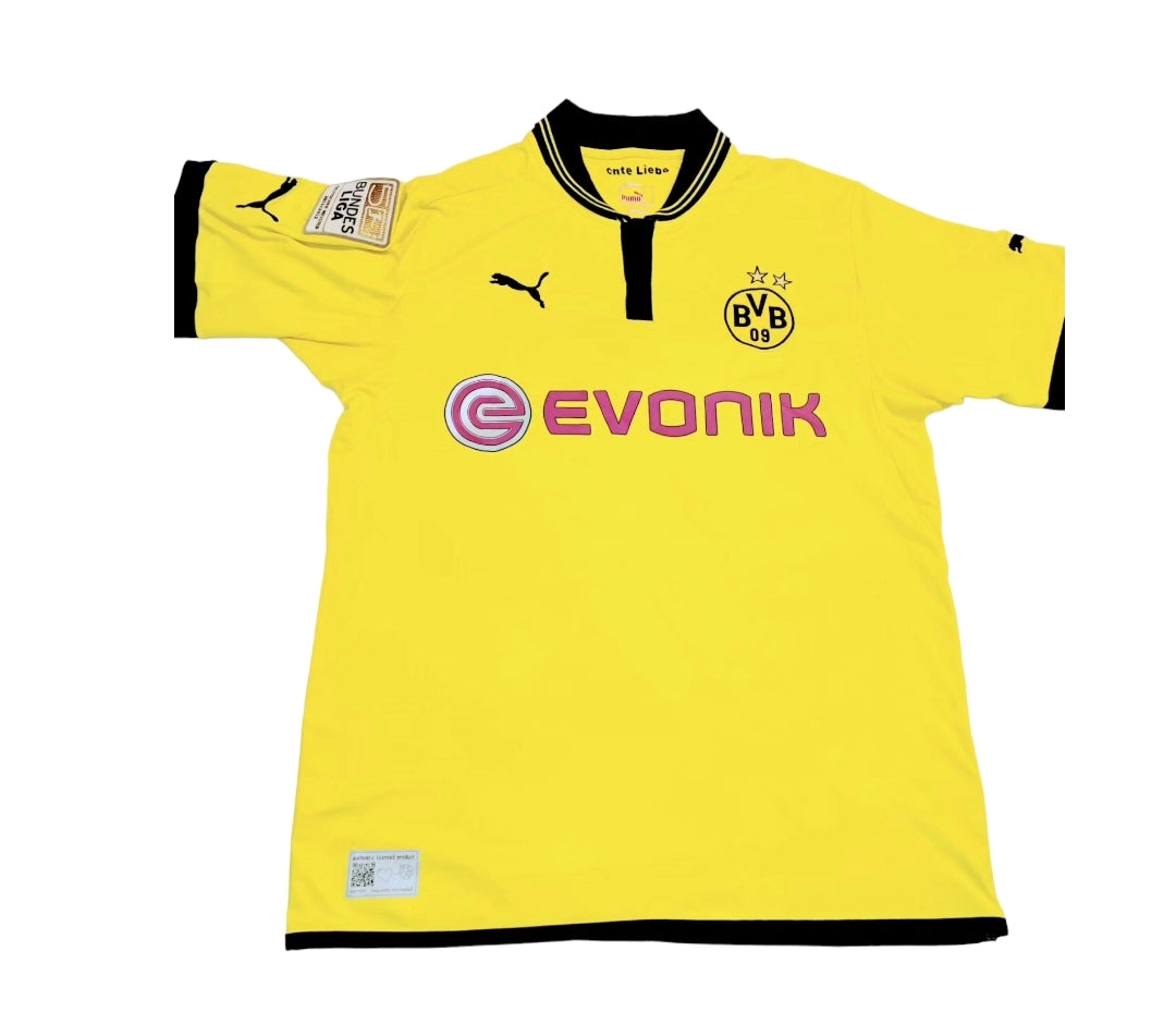MAILLOT DOMICILE BORUSSIA DORTMUND 🟡⚫🐝 FLOQUÉ Marco REUS NUMERO #11 2012/2013