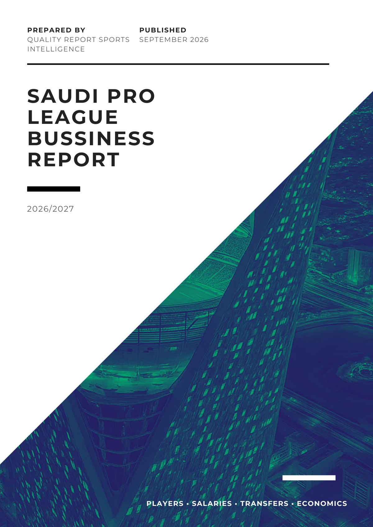Saudi Pro League Business Report 2026/27