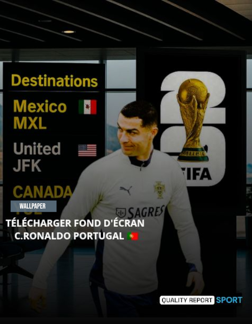 FOND D'ÉCRAN RONALDO PORTUGAL.