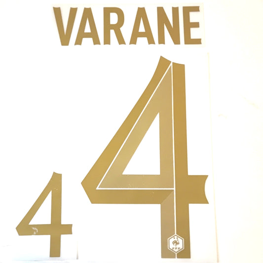 FLOCAGES OFFICIEL EQUIPE DE FRANCE ⚜️Raphael VARANE #4